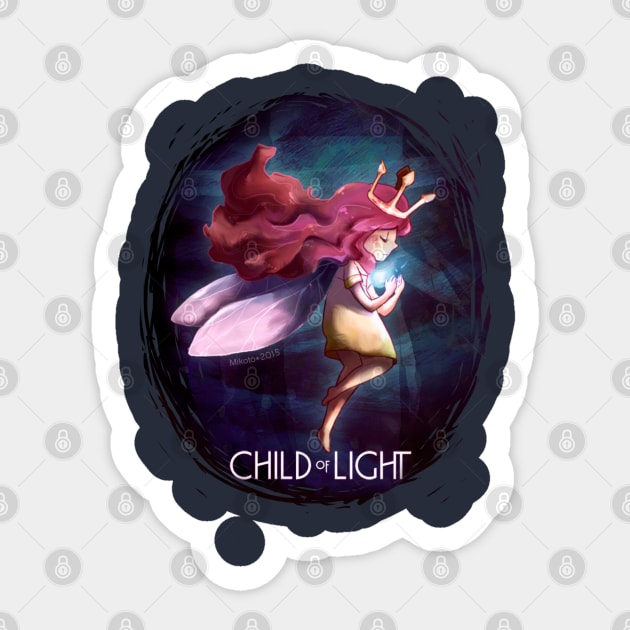 Child of Light - Aurora Sticker by Mikoto